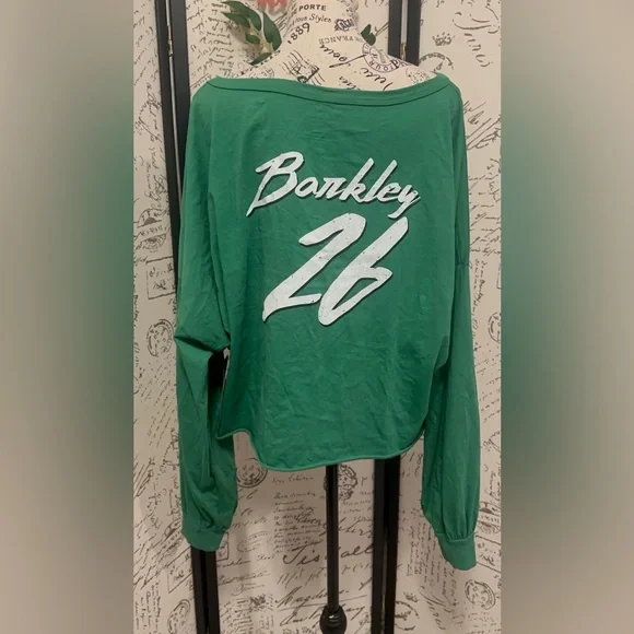 NFL Philadelphia Eagles Green Women's Sweatshirt - Picture 9 of 14